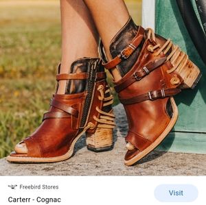 Freebird Caterr Cognac Size 9